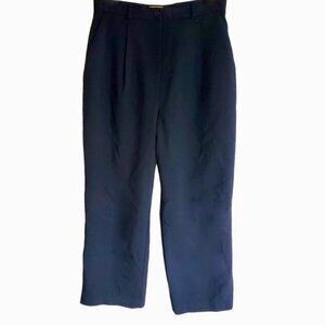 Caslon Wool Dress Pants Women's Size 8 Lined Straight Leg Pockets Slacks Trouser